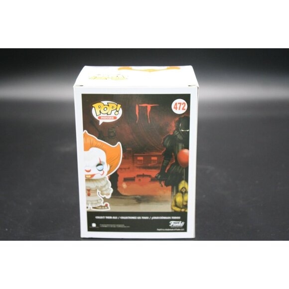 Funko Pop! Movies: IT Pennywise with Boat Action Figure - Picture 3 of 11